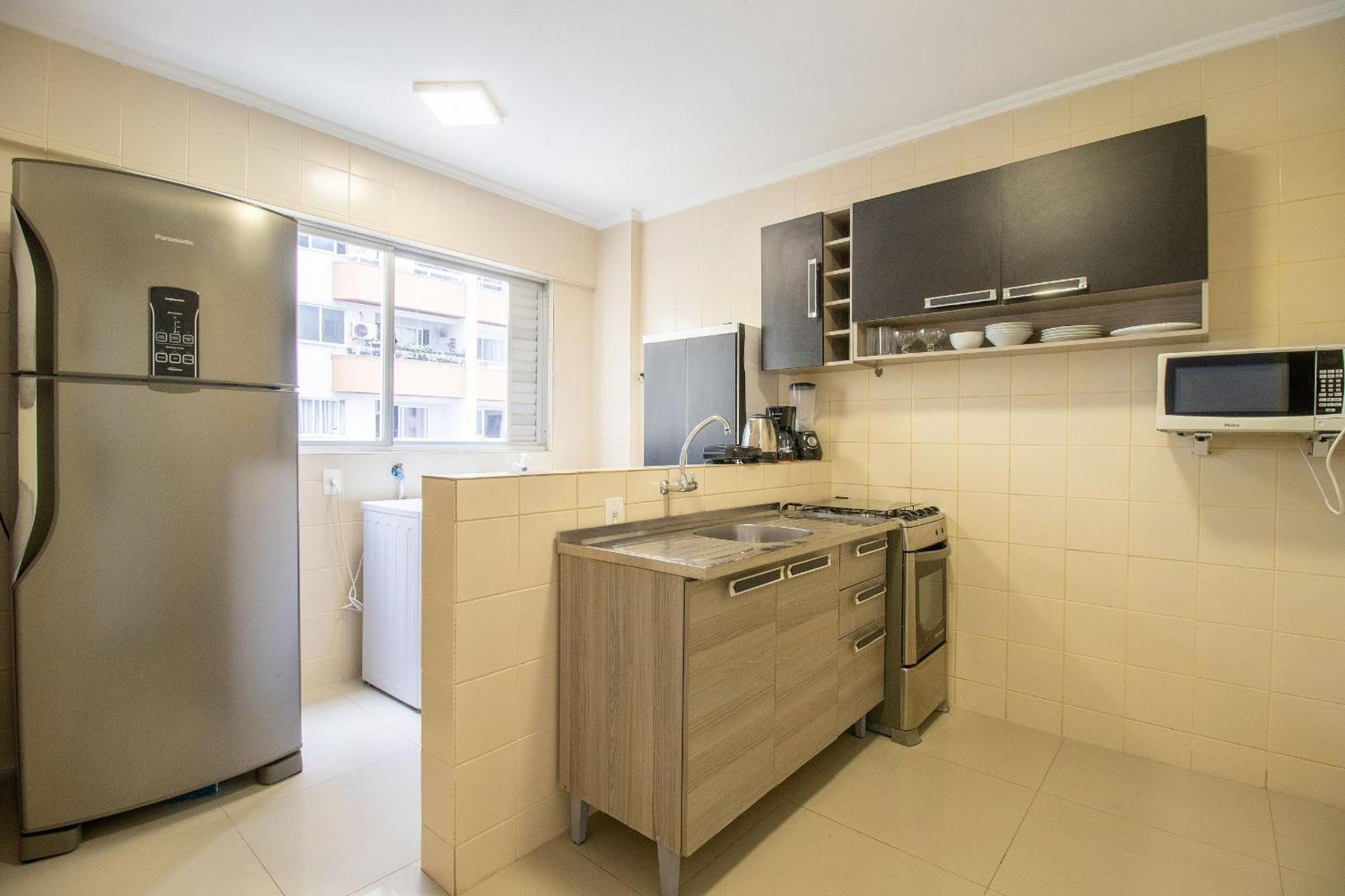 Vnz84a - Quadra Mar, 1 Dorm Climatizado, Tv Smart